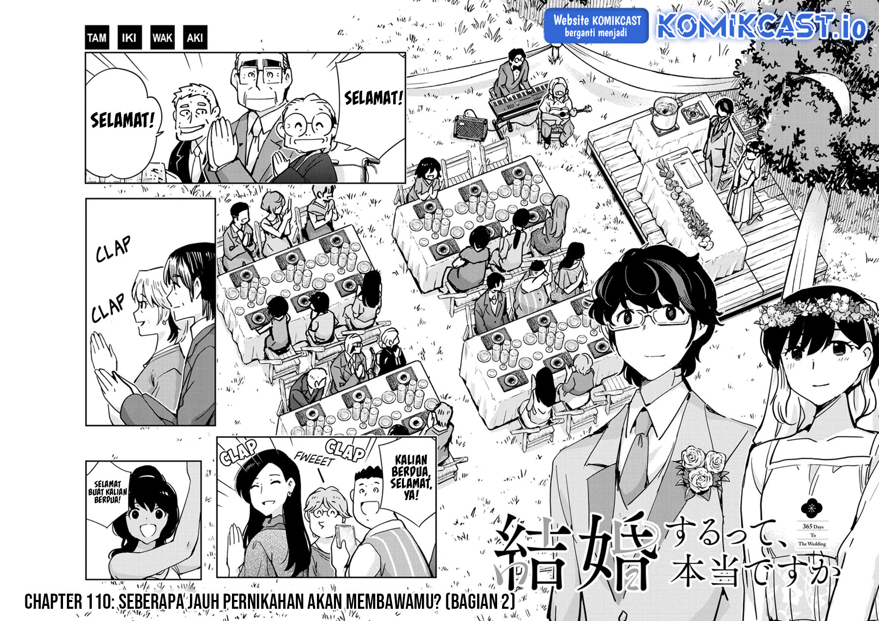 Kekkon Surutte, Hontou Desu ka? Chapter 110 End Gambar 3